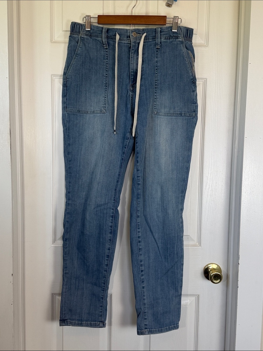 Judy Blue High Rise Drawstring Jeans Women’s Size 11/30 - Picture 4 of 7